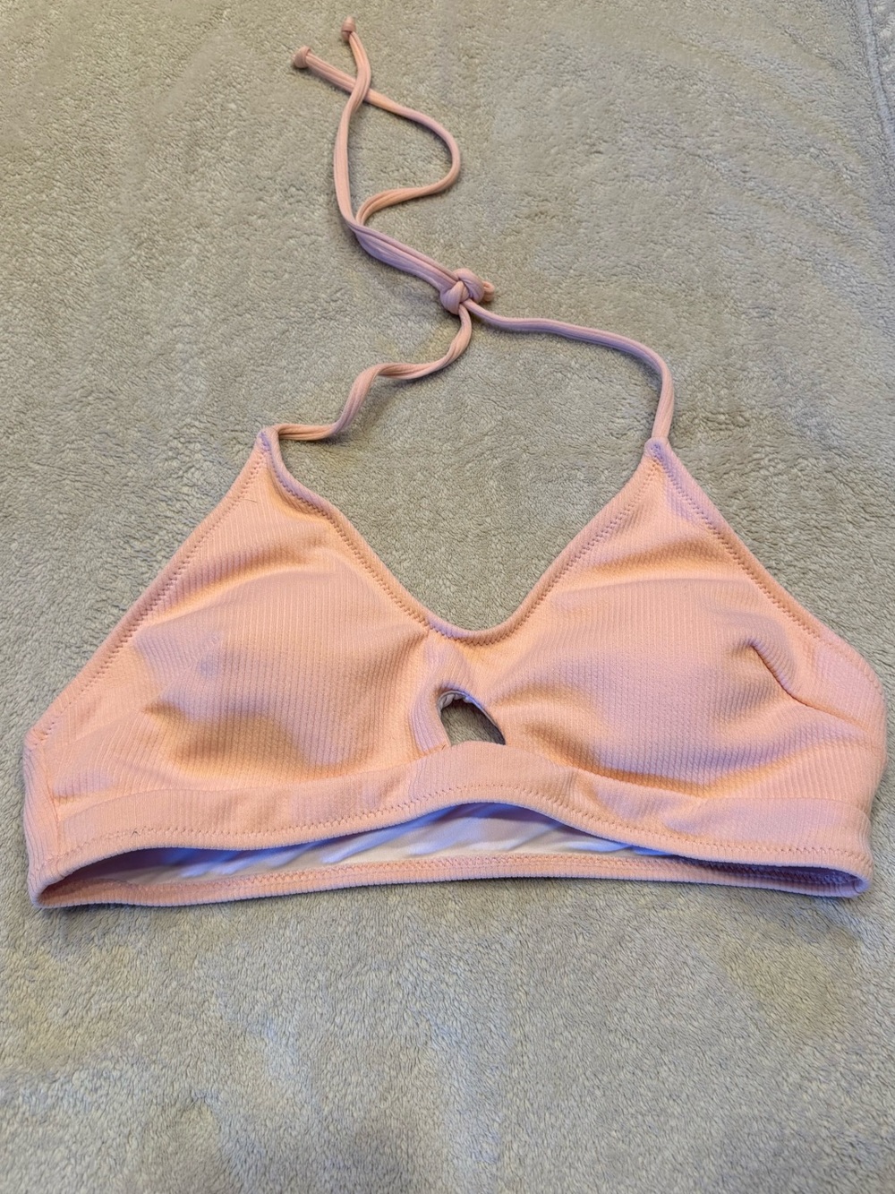 Cupshe Peach Pink Bikini top - size M